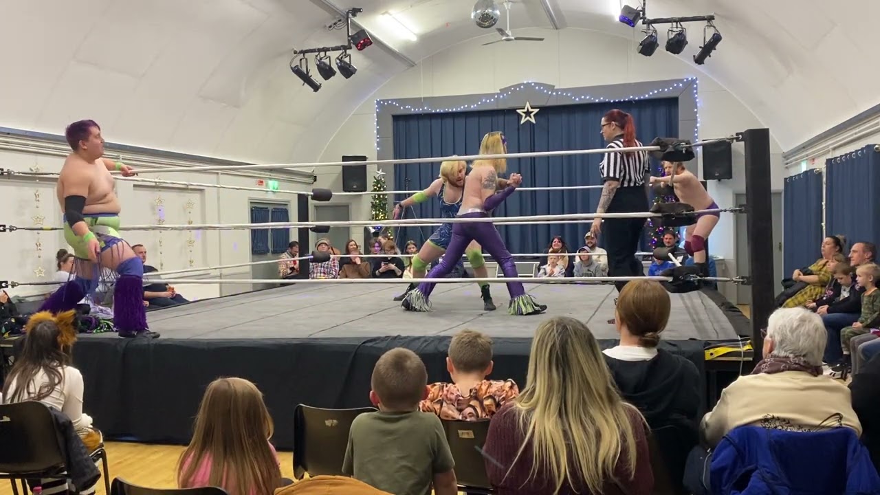 Indigo/Prospero vs DiscoRave: House of Pain Wrestling Sawley 9.12.23