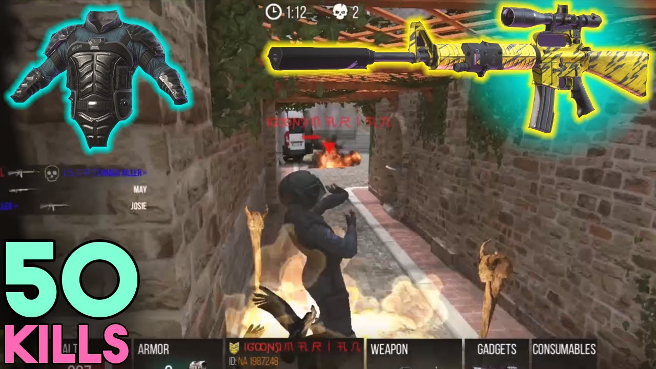 M16A2 with KEVLAR ARMOR😱 | Modern Strike Online