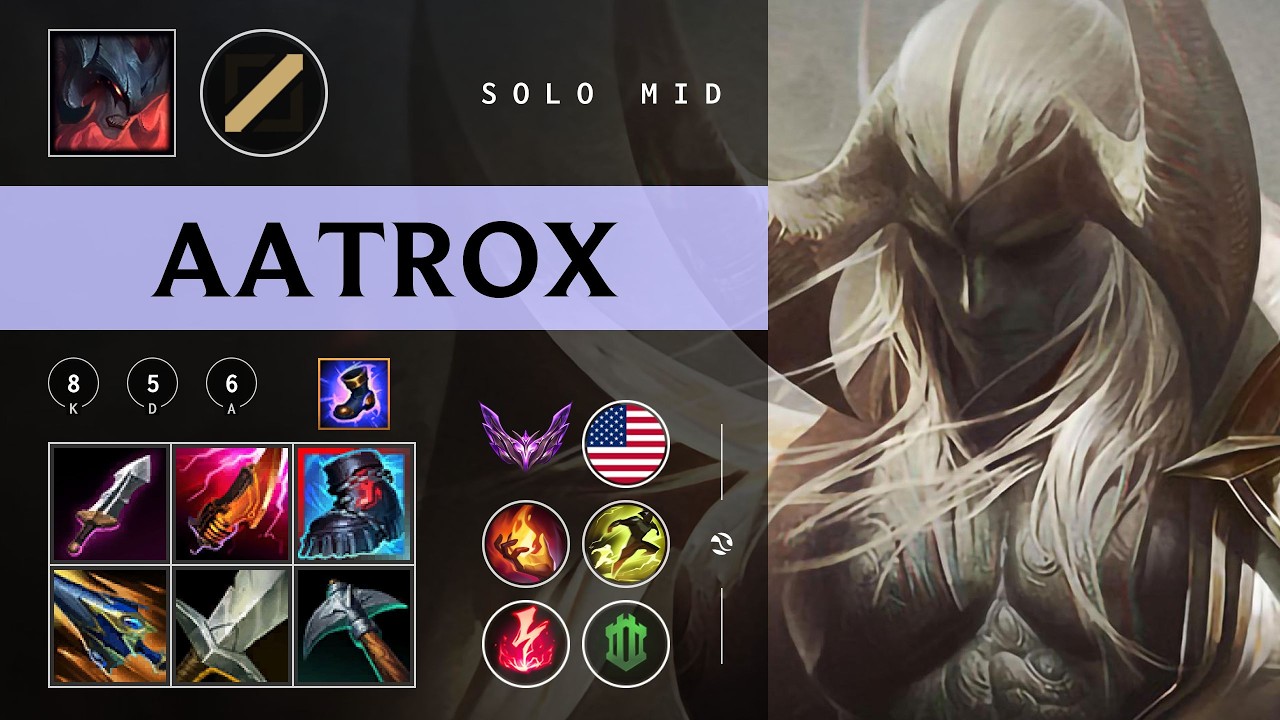 Aatrox Mid vs Ryze - NA Master Patch 26.03