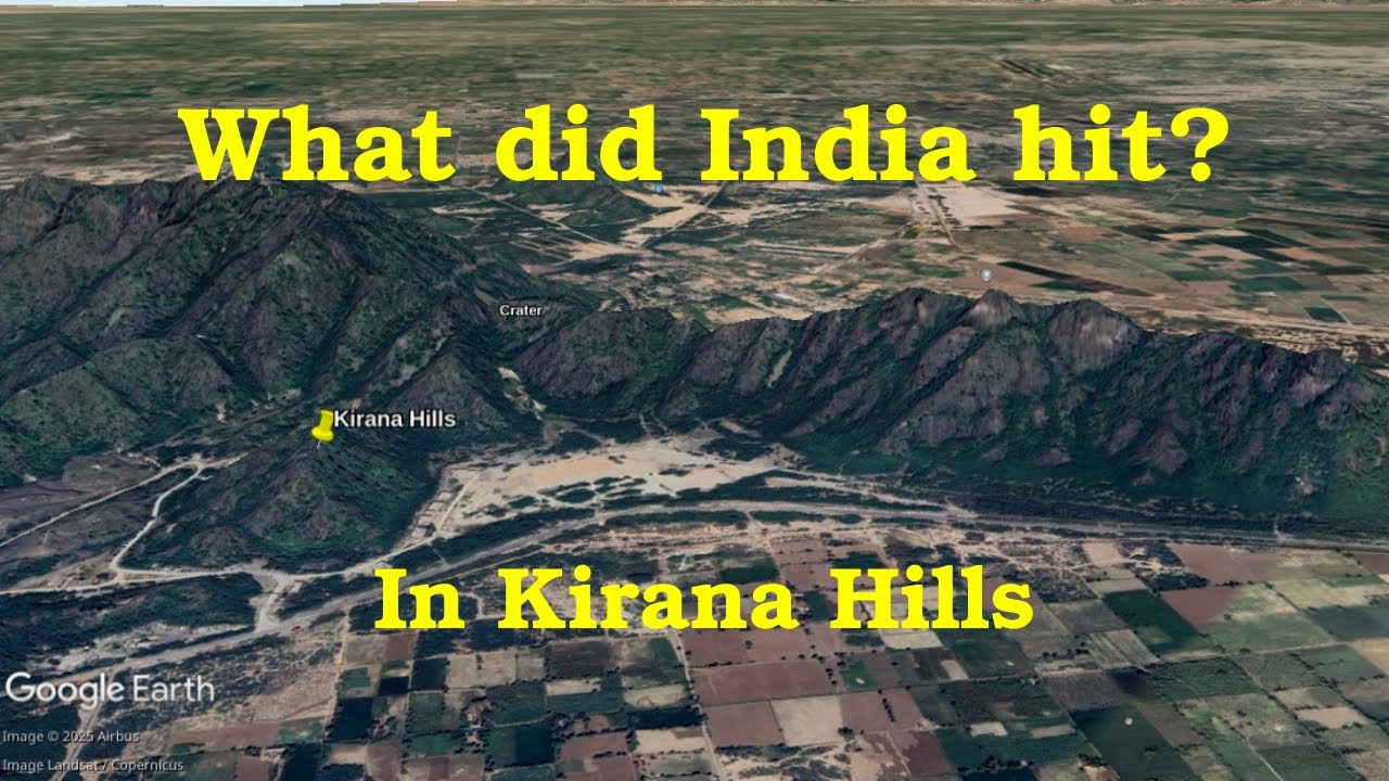 What did India hit in Kirana Hills?