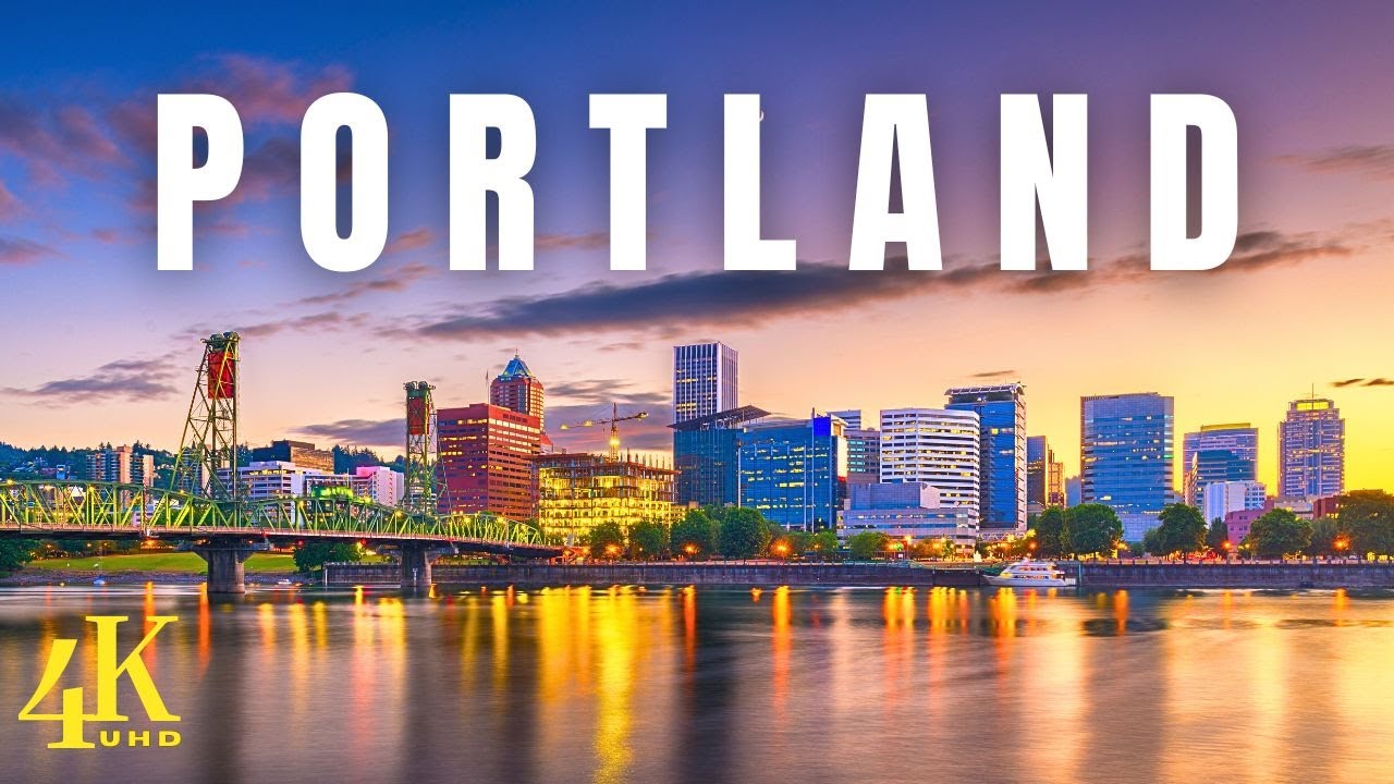 Portland, Oregon 🇺🇸 | 4K Drone Footage