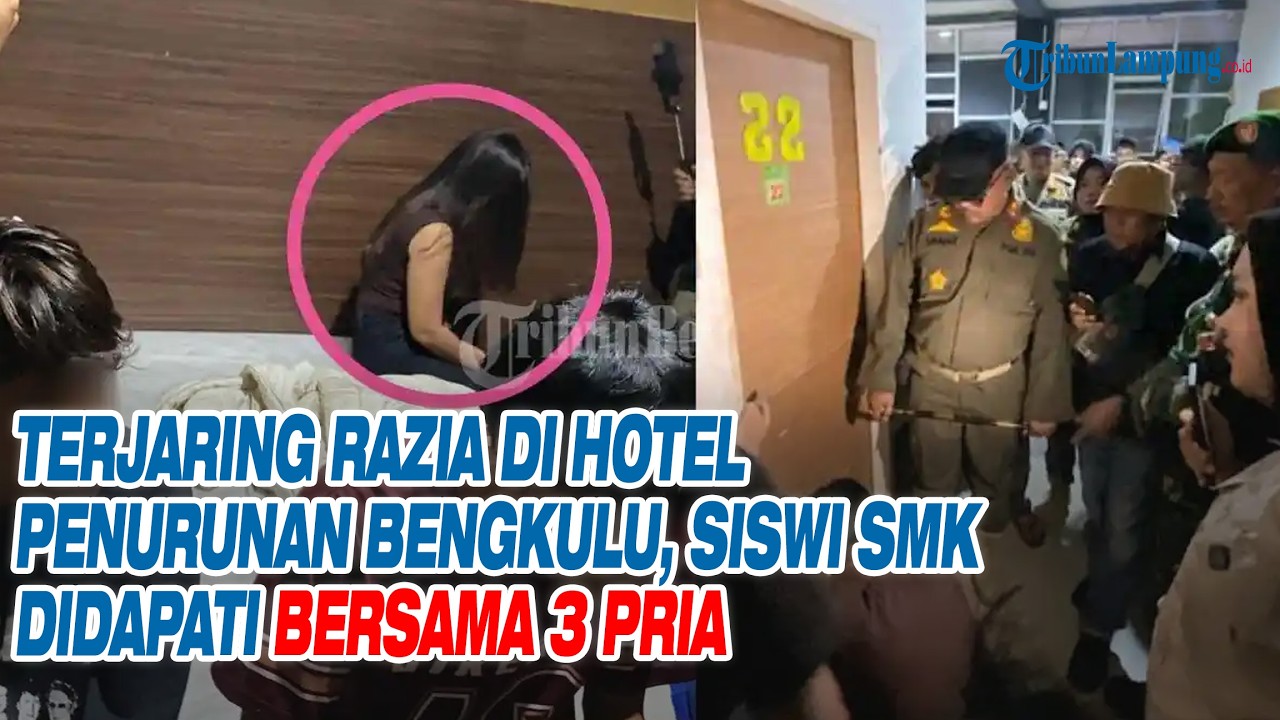 Terjaring Razia di Hotel Penurunan Bengkulu, Siswi SMK Didapati Bersama 3 Pria