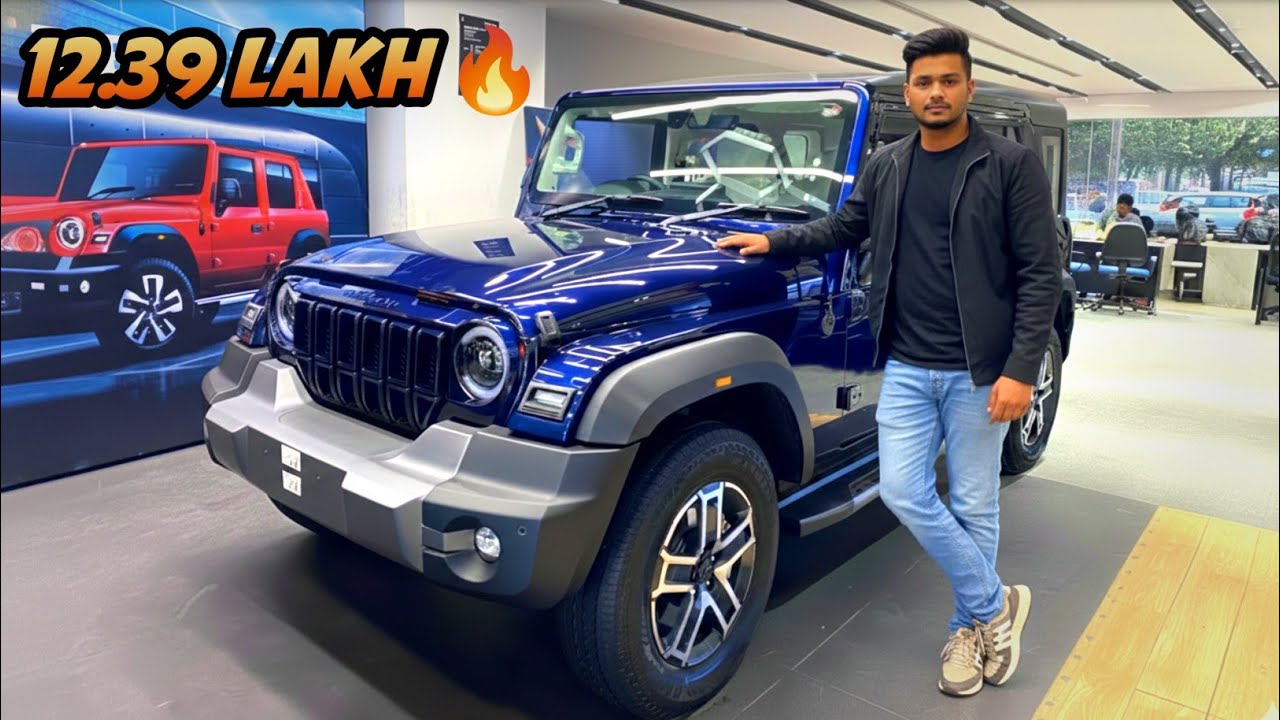 यह है असली मर्द गाडी🔥 | NEW MAHINDRA THAR Roxx 5 door 2026 | मात्र 12 Lakh | Blue Colour Interior | 