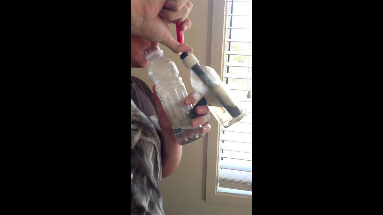 homemade double chamber bong