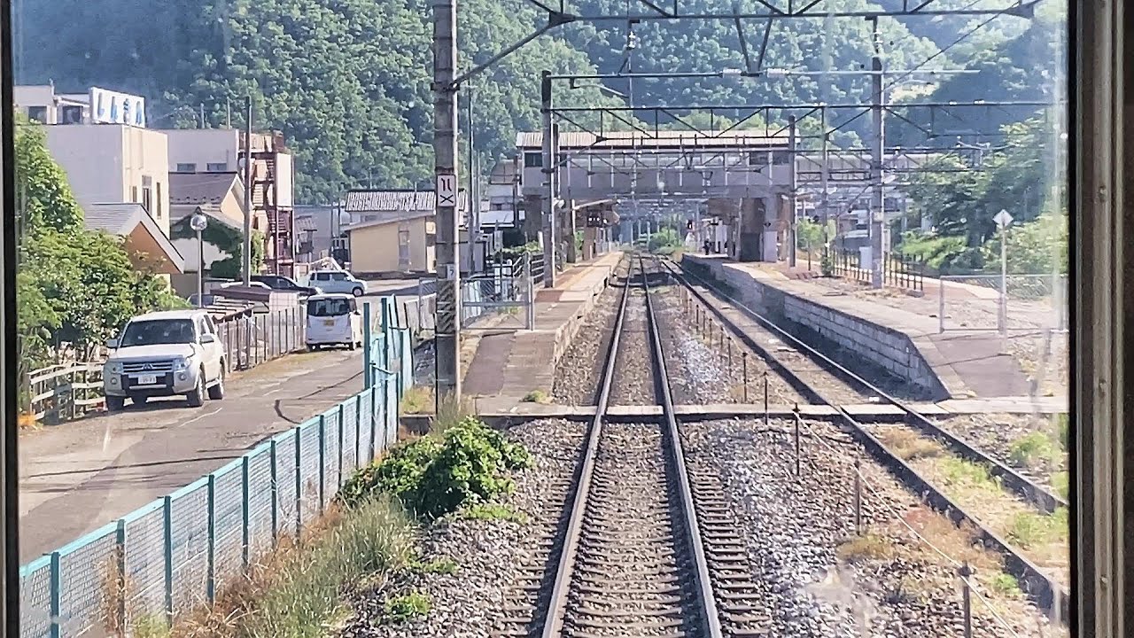 篠ノ井線前面展望パート１松本→冠着　＜Cabview Japanrail Shinonoi Line＞　May 2024
