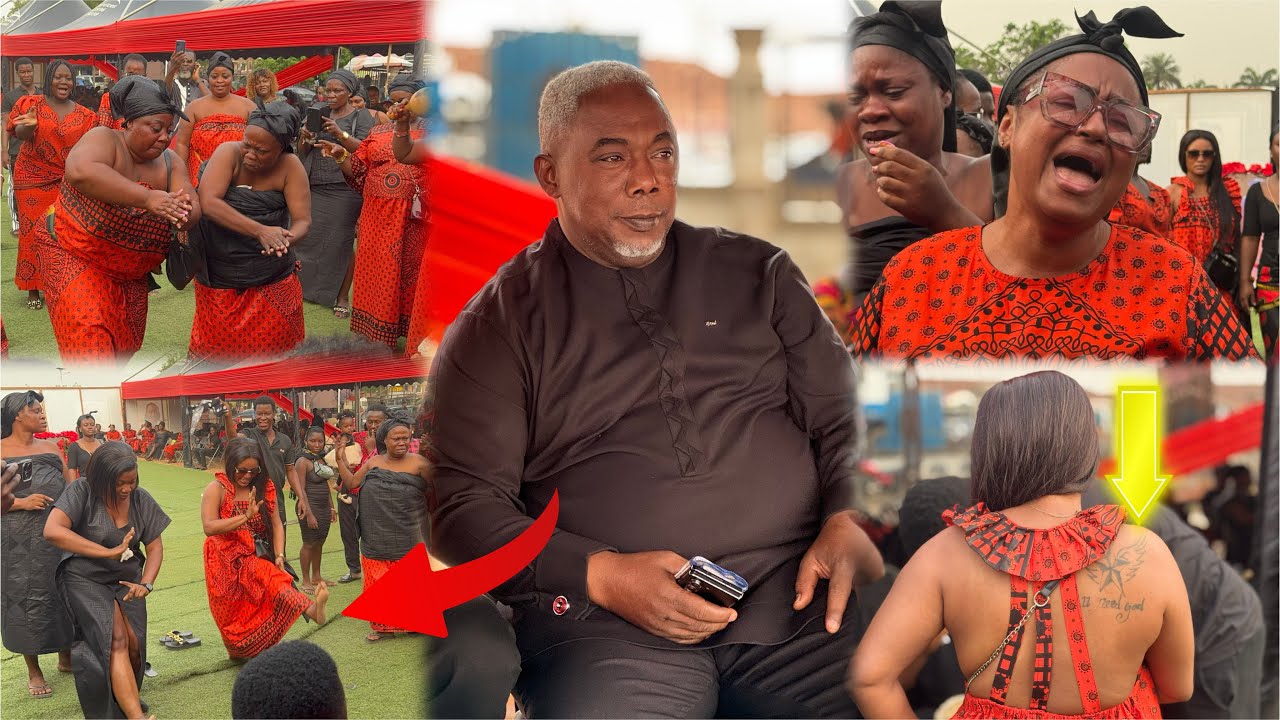 Watch Obolo adowa vs Slim adowa dance 💃 at kumawood Maa Yaa funeral ft Apostle Prah,Matilda Asare🕊️😭