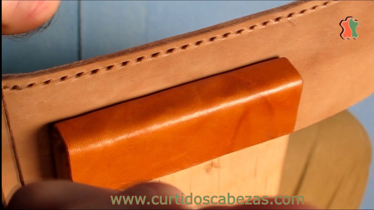 C&oacute;mo coser cuero. Punto Guarnicionero.