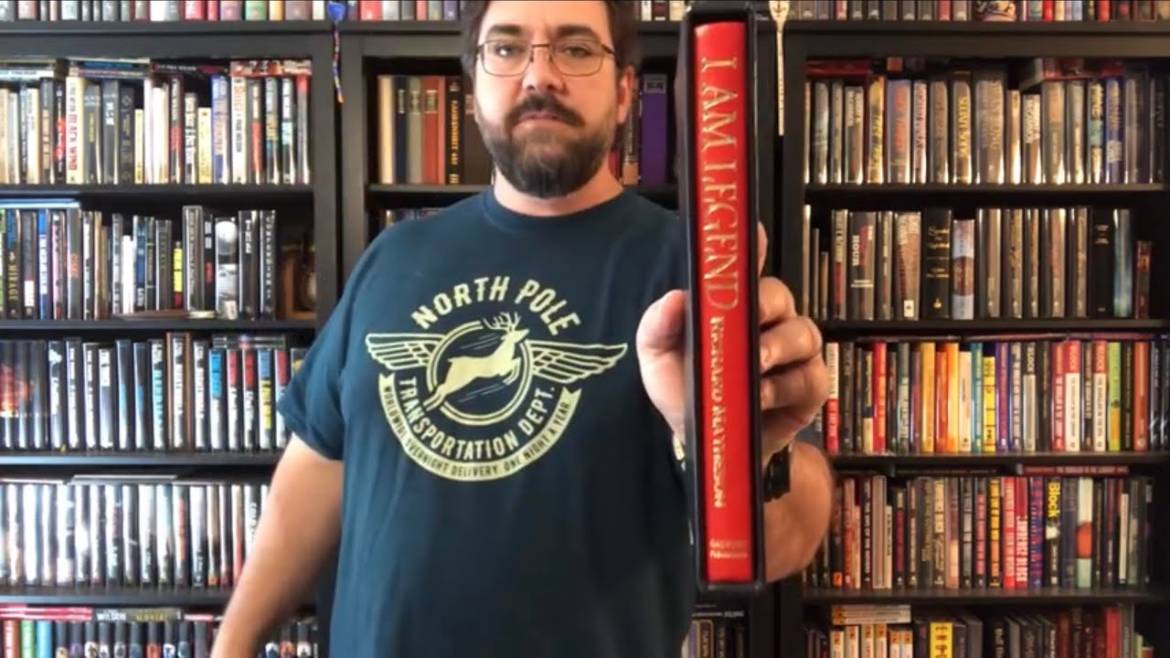 I AM LEGEND Richard Matheson Book Review Featuring Suntup, Gauntlet and Tor Editions Horror