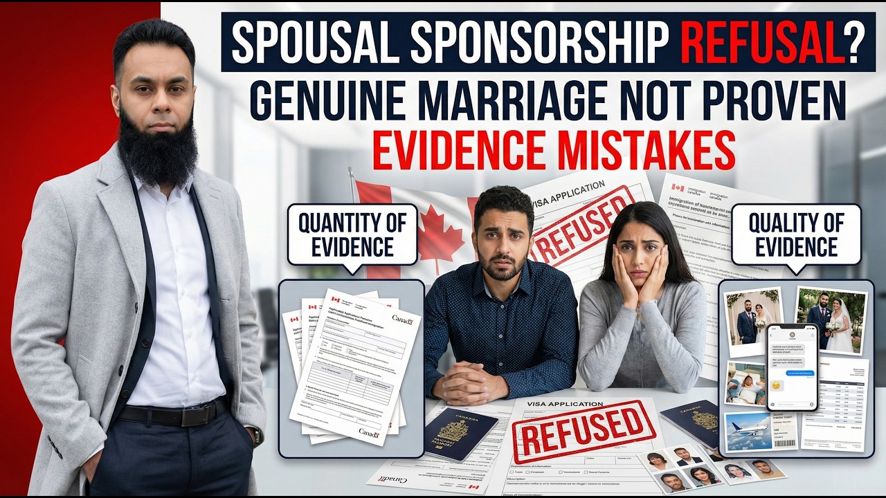 Why Spousal Sponsorship Applications Get Refused?
