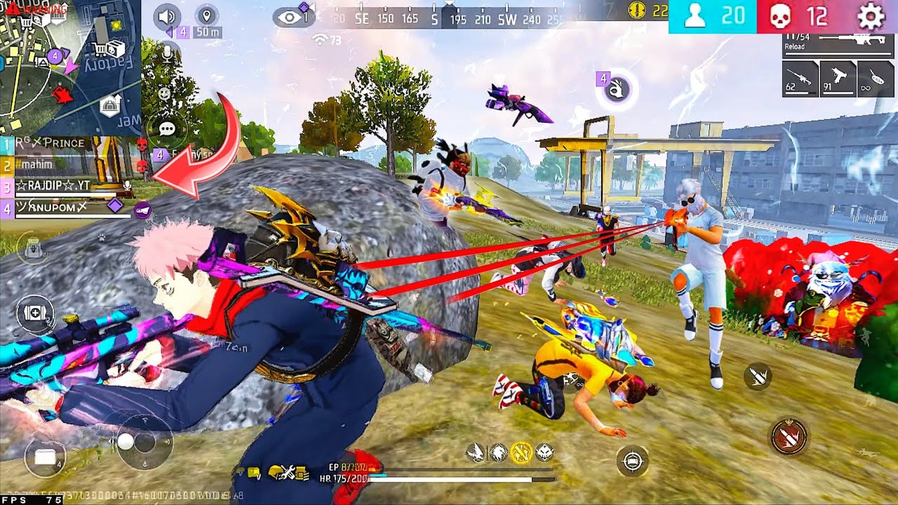 M82B ka Power vs Full Squad 😤Full Gameplay #freefireindia 