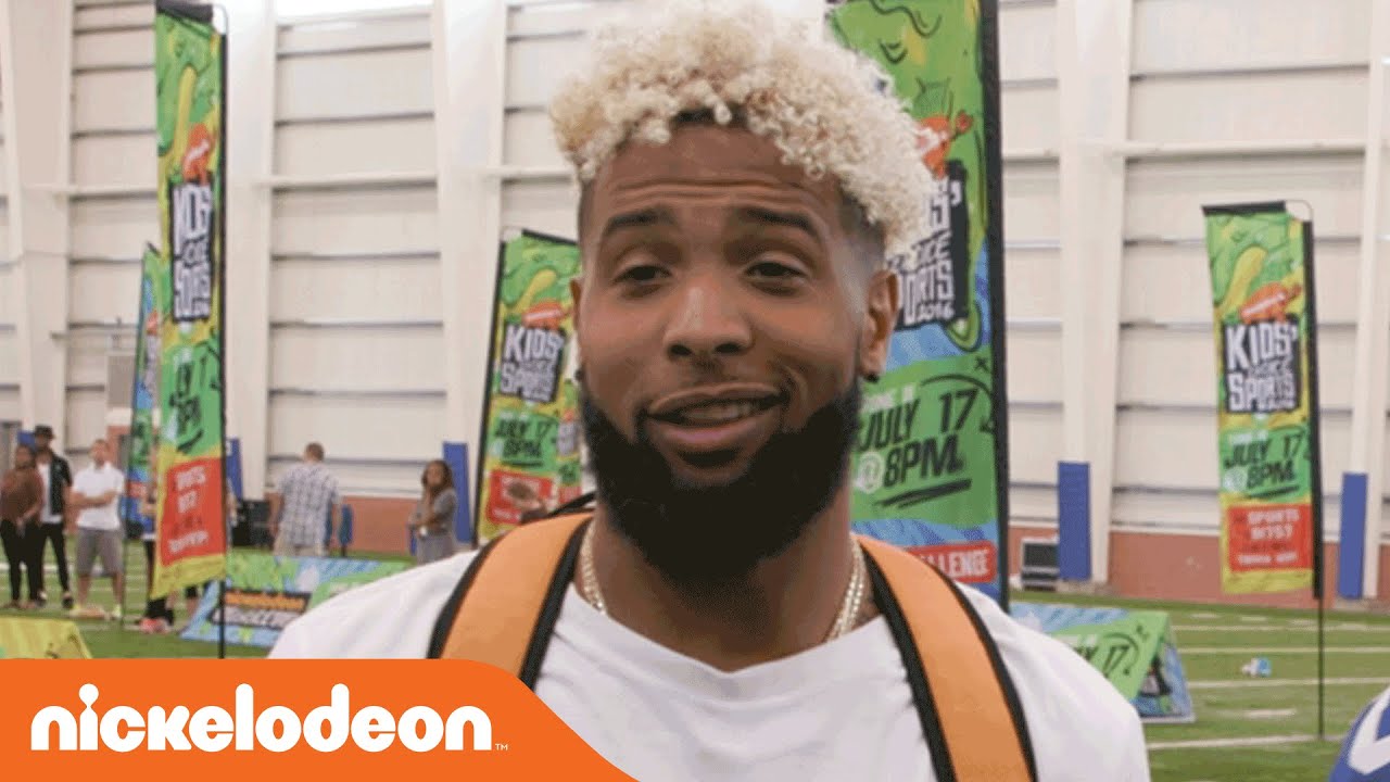 Kids' Choice Sports | 50K Perfect Pass Challenge w/ Odell Beckham Jr., Rashad Jennings & More | Nick