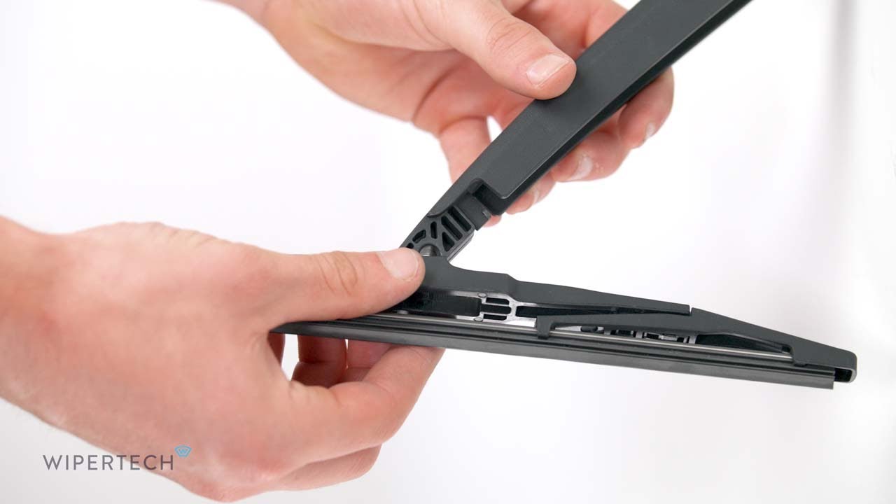 How to install a Wipertech True-Fit Aeroflex Roc Lock 2 G2 Rear Wiper Blade