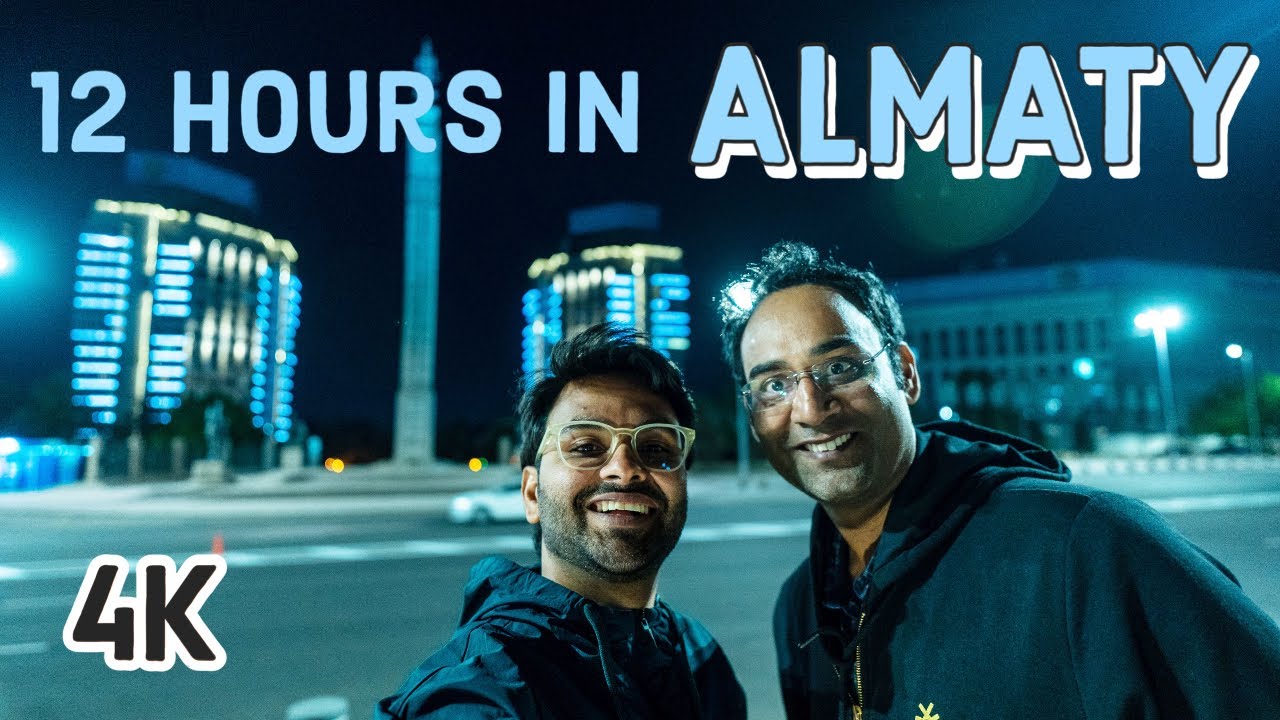 Almaty, Kazakhstan | VISA free for Indians (upto 14 days )| Indian in Kazakhstan Travel Vlog