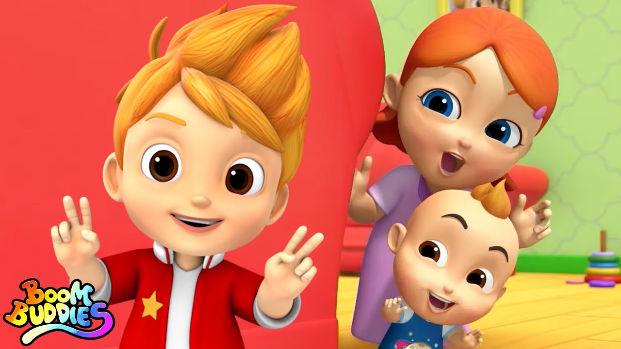Peek A Boo Okul öncesi Eğitim + Bebek şarkıları ve Hikayeleri