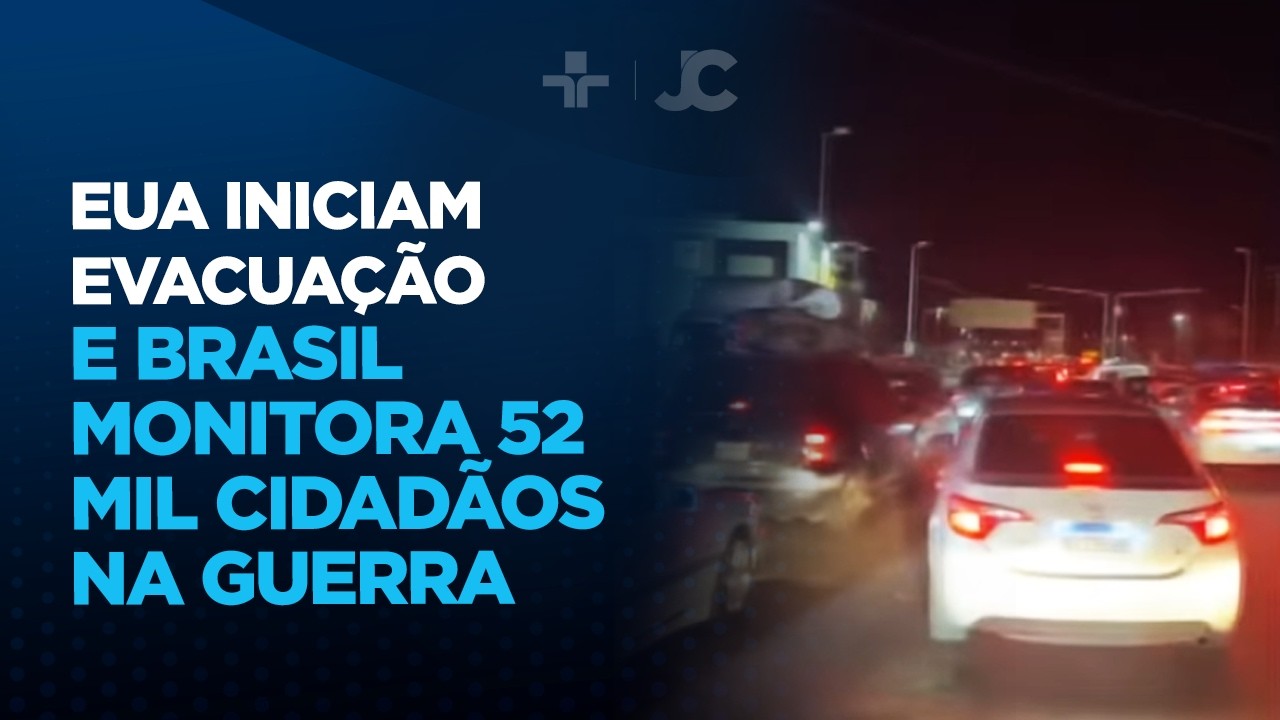 EUA iniciam evacuação e Brasil monitora 52 mil cidadãos na guerra