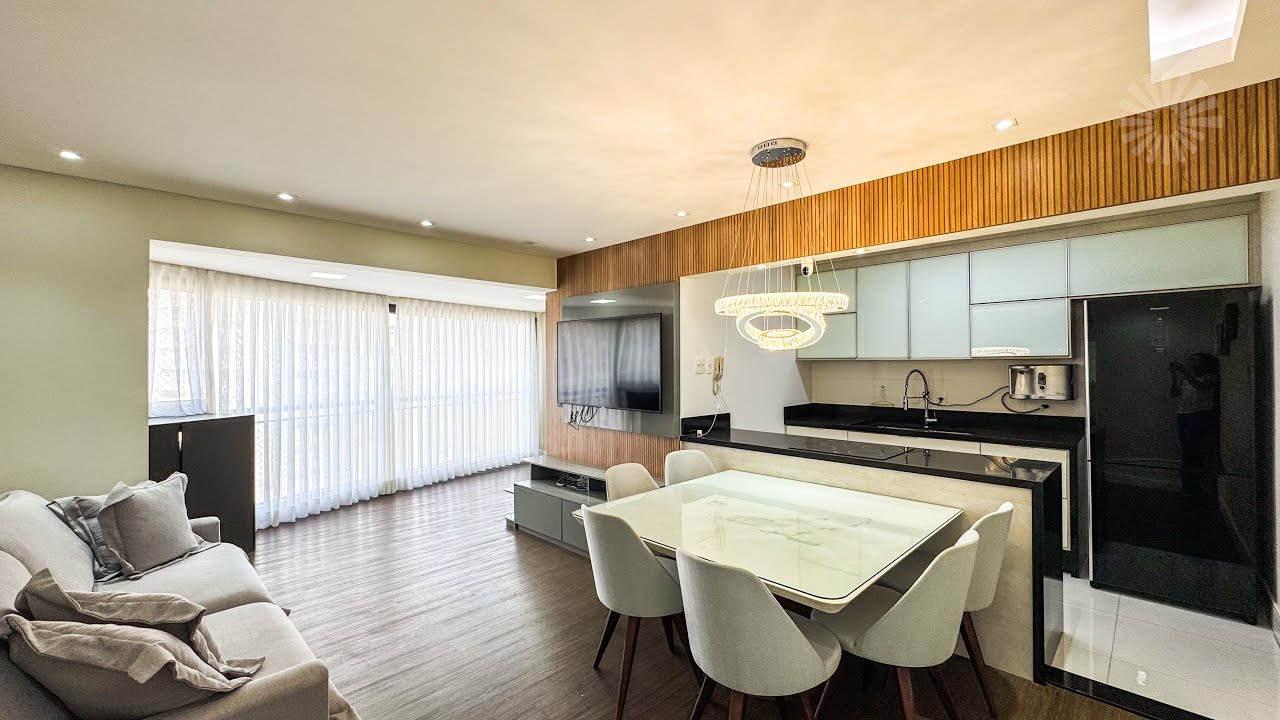 AP281025 - Apartamento com 3 quartos e 3 vagas - 97m² 