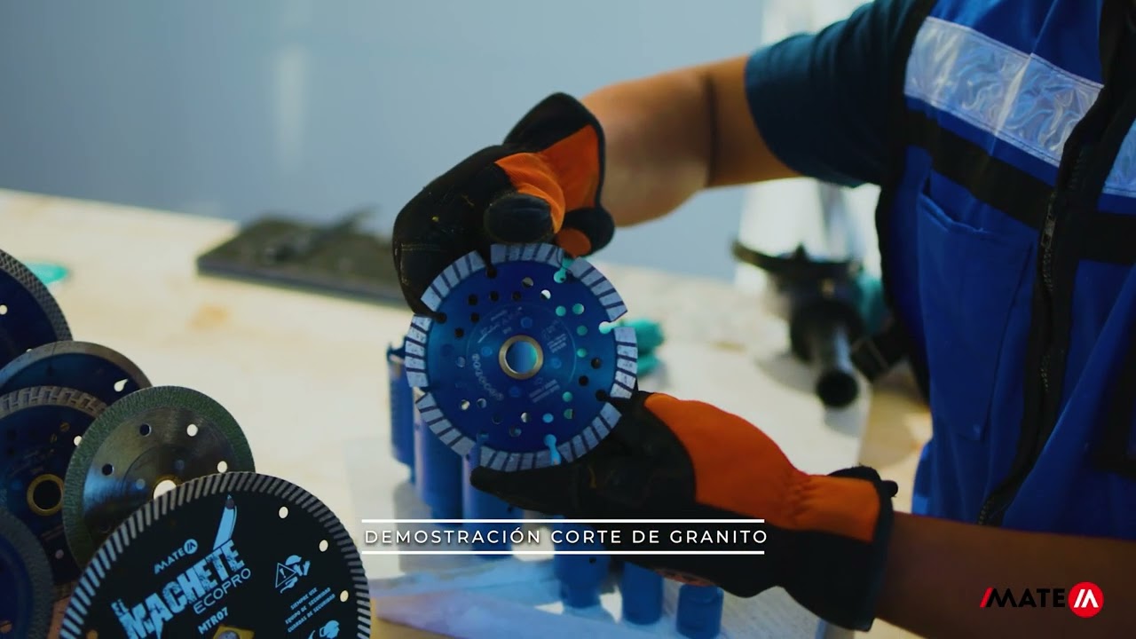 💎 As&iacute; se trabaja el granito | Corte y perforaci&oacute;n sin despostillar | Herramientas MATE