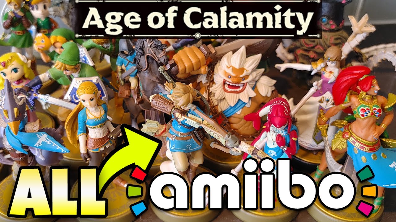 The SECRET UNLOCKABLES From ALL ZELDA amiibo In Hyrule Warriors: Age Of Calamity!