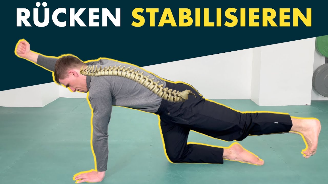 Rücken stabilisieren - 3 Übungen gegen Rückenschmerzen