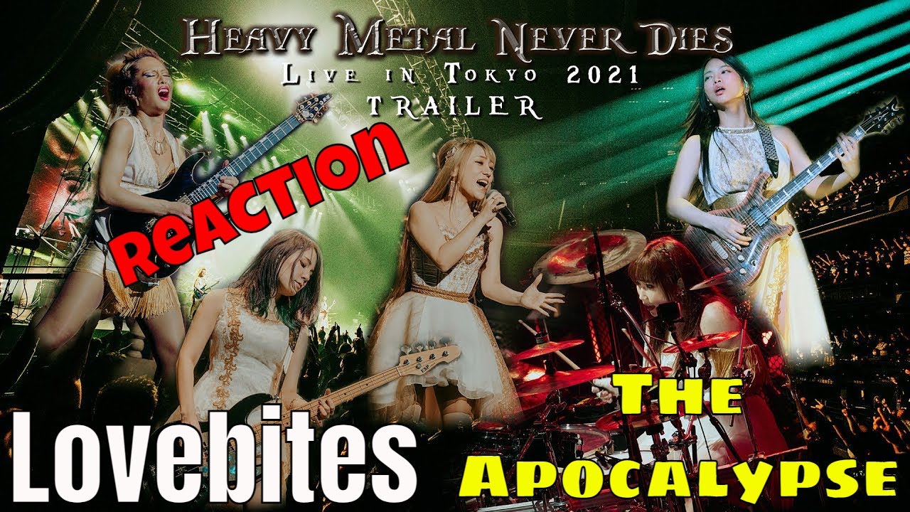 LOVEBITES - THE APOCALYPSE (LIVE IN TOKYO 2021) | DRUMMER REACTS