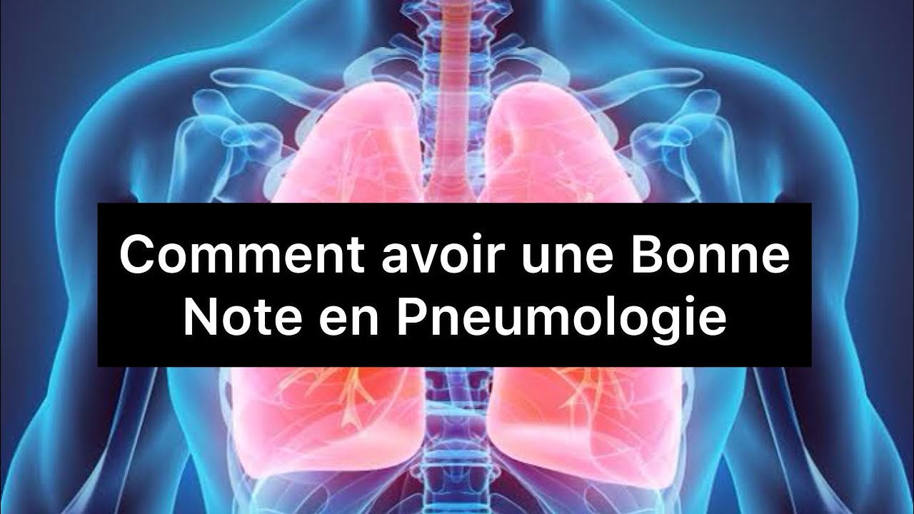 🔻 Comment Avoir Une Bonne note en pneumologie | 4ème année medecine