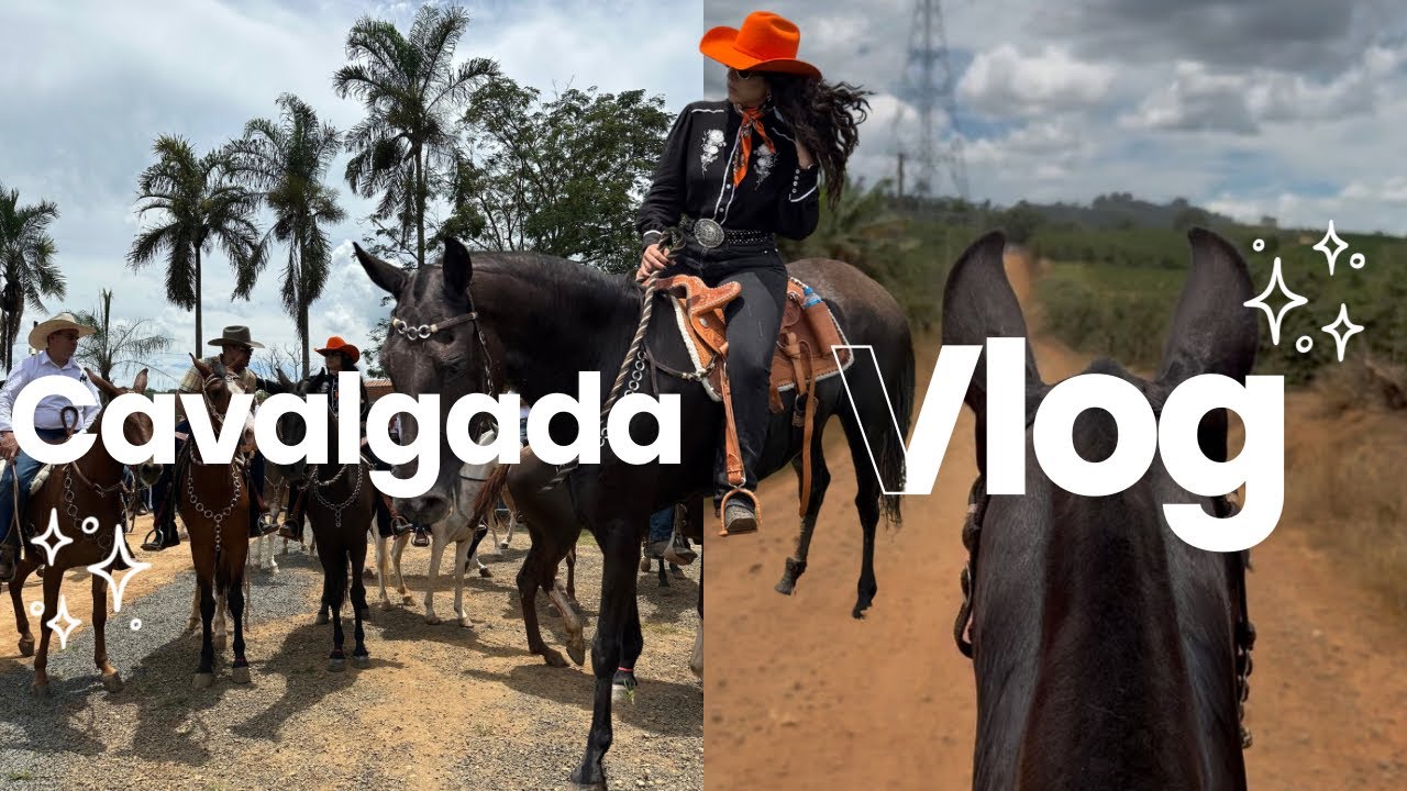 Fomos pra cavalgada do Tuia Veia na casa da Marina Fabris | @Jeito de Cowboy