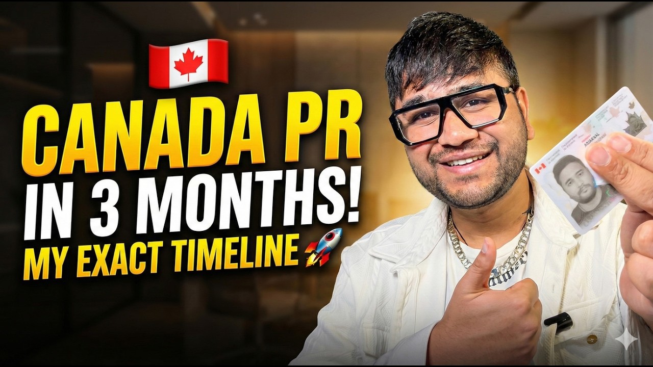 🇨🇦 Canada PR in Just 3 Months | My Exact PR Timeline (ITA to PR Card)