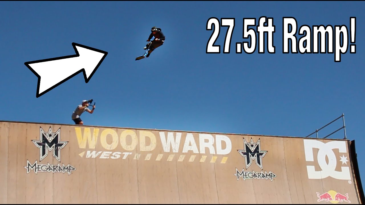 CAMP WOODWARD MEGA RAMP!