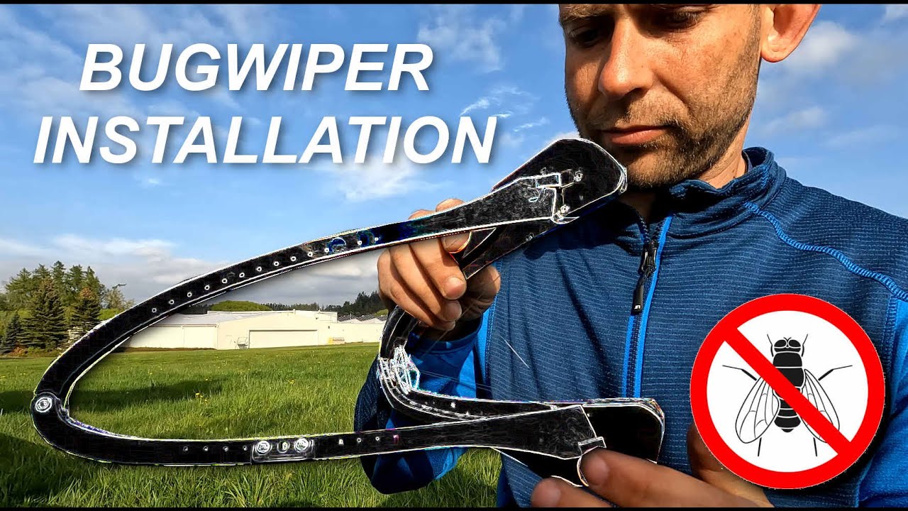 How to strap up bugwipers | Pirker&Storka Muchenputzer installation