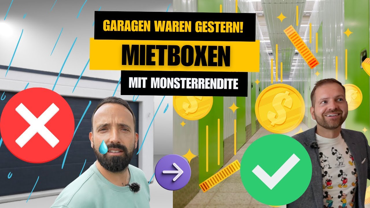 Jeden Monat Cashflow 💸 // Geld verdienen mit Mietboxen