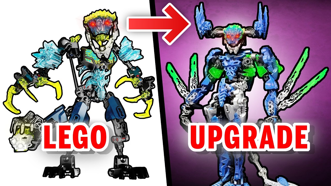Using STORM BEAST's LEGO Parts To Build Bionicle MOCs