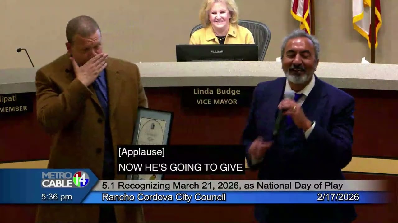 Rep. Bera Joins Rancho Cordova Leaders to Present Proclamation Recognizing National Day of Play