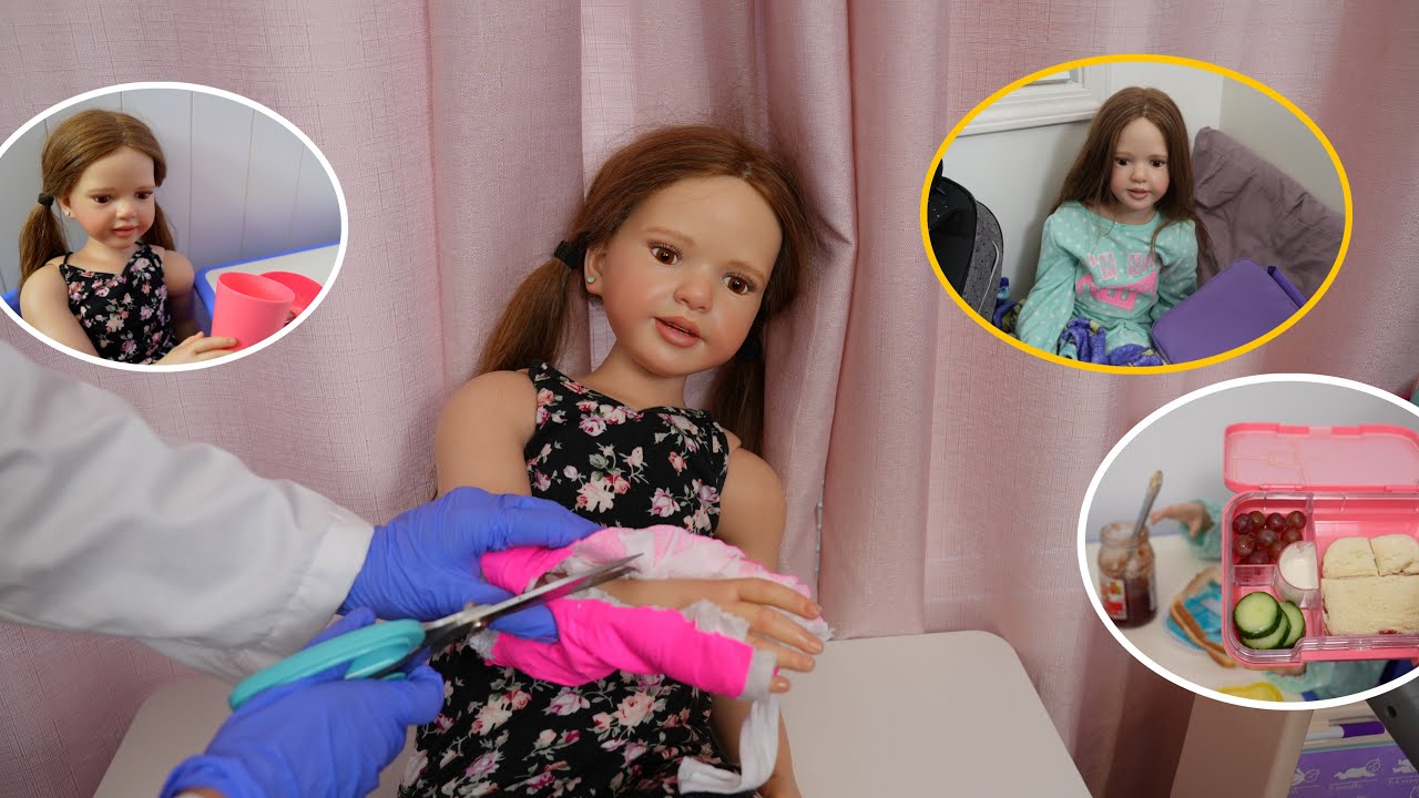 Reborn Ava gets her cast off and gets ready for back to school