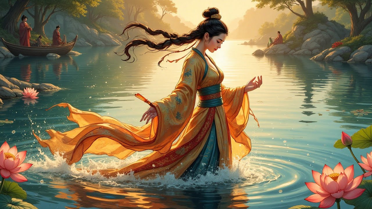 Transmigré como una princesa sin un centavo, burlada por todos; me lancé al lago en busca de...