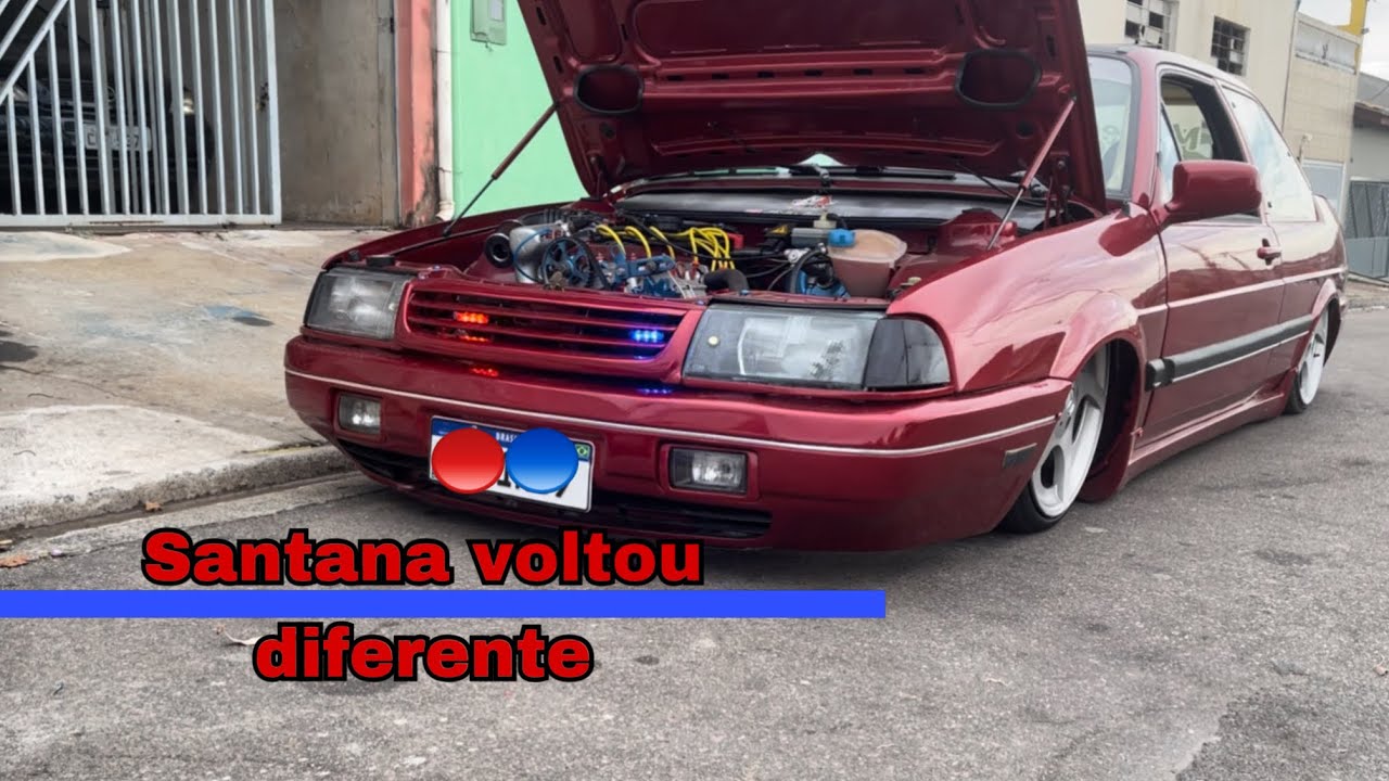 🙌COLOQUEI STROBO DE POLÍCIA NA GRADE DO SANTANA:DE UMA FORMA DIFERENTE (MISTER CUSTOM’S)