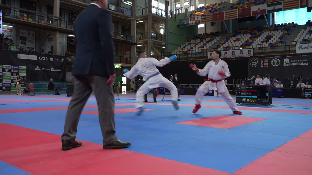 Male Kumite -75kg | Maliqi Betim (KOS) vs De Vivo Daniele (ITA) | Guadalajara 2025
