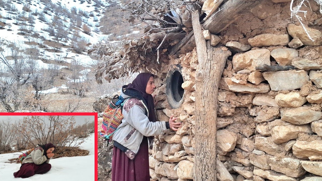 Как пережить зимние холода в заброшенной горной хижине ❄️🏔️