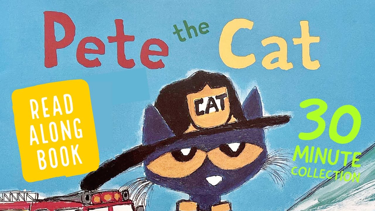 😹💥🤩 Pete the Cat Collection 1 | GoKidz | Read Aloud Book Compilation