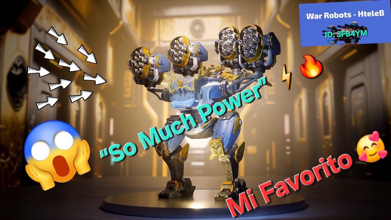 👉 War Robots 2025: Se ha convertido en mi favorito 💥 “Mucho Poder” | HteleB
