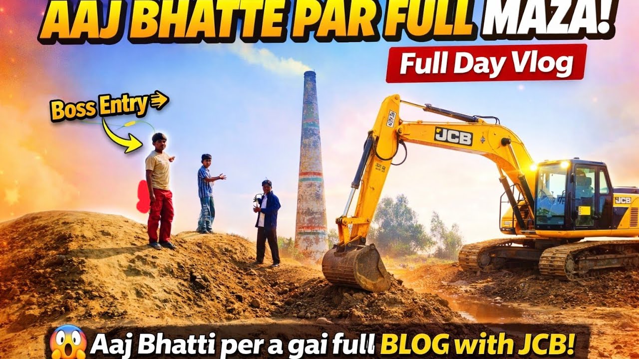 Ajj 😱Bhatte Pe Aa Gaye! 😱 Monster Machine Dekh Kar Hil Gaye | Full Vlog