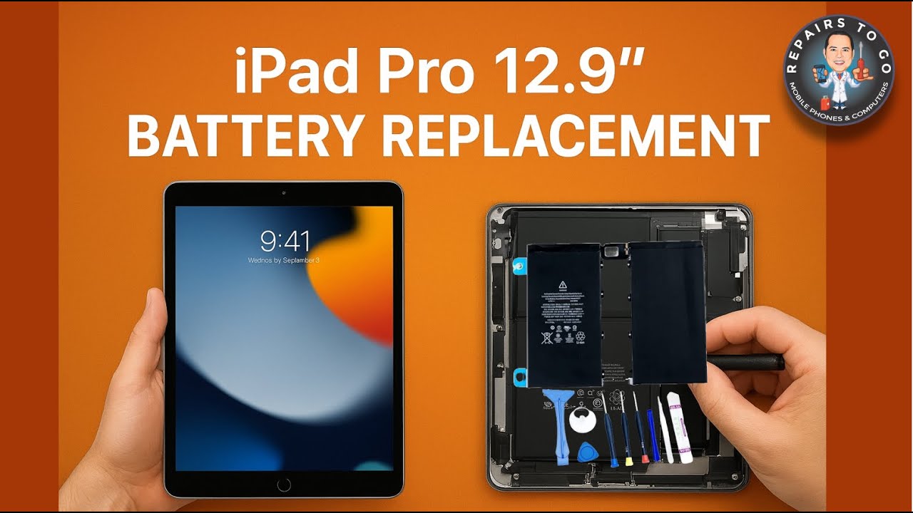 iPad Pro 12.9 (2015) Battery Replacement | Video Repair Guide - Part 1