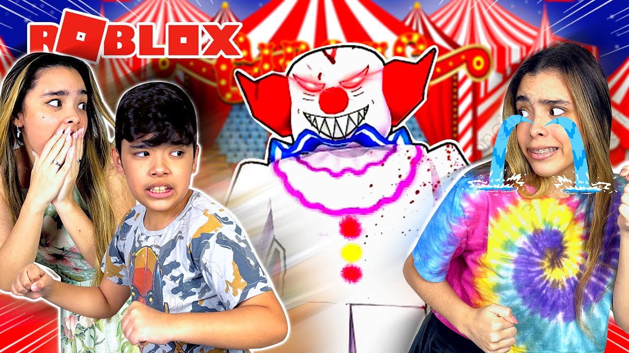 SOBREVIVA AO PALHAÇO DO MAL !!! - (ROBLOX PATCHY'S PLAYHOUSE - ALL 2 ENDINGS )