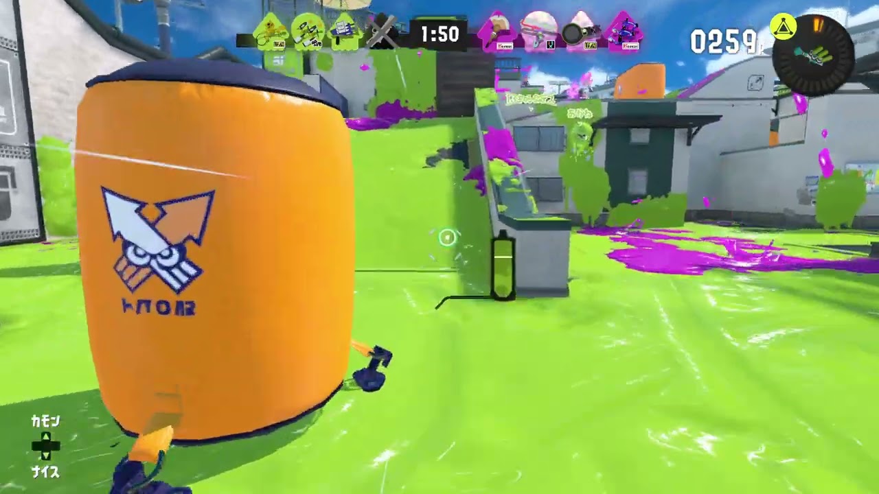 【スプラトゥーン３】ナワバリバトルで練習３月１１日【作業用BGM】