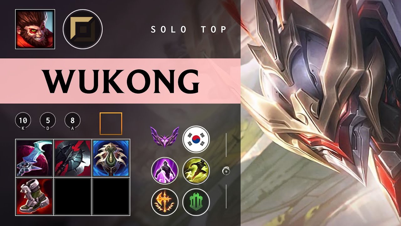 Wukong Top vs K'Sante - KR Master Patch 26.03