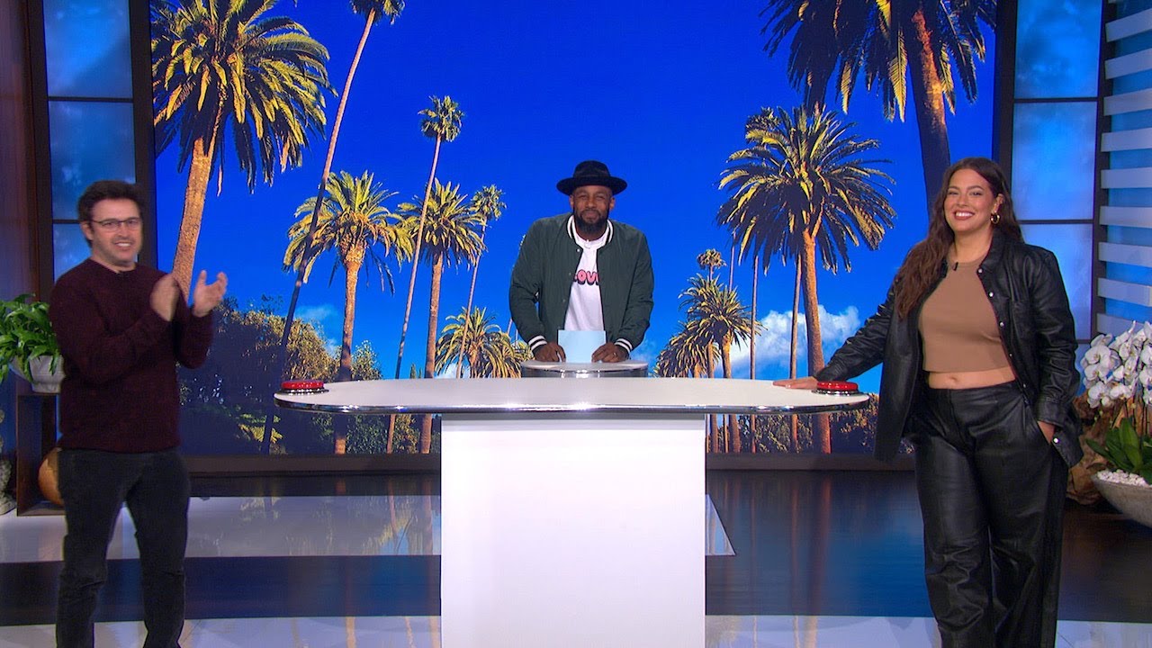 Ashley Graham & Andy Play '5 Second Rule'