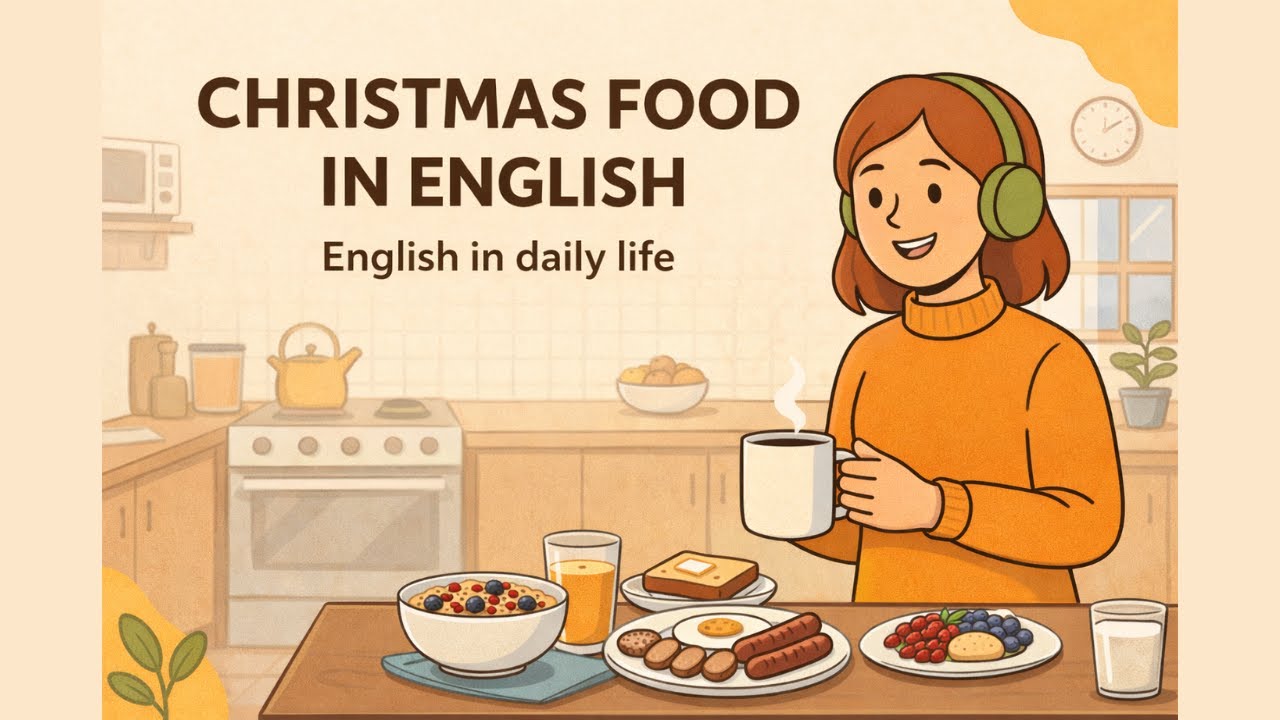 Mastering Holiday English with CHRISTMAS FOOD Vocabulary