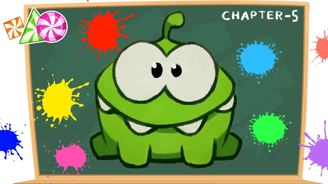 Back To School With Om Nom : How To Draw Om Nom + Drawing For Kids | Learn With Om Nom