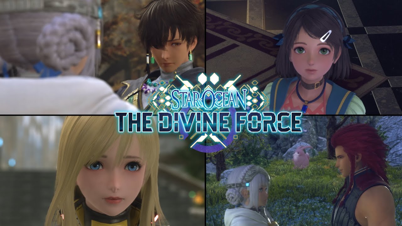 Star Ocean The Divine Force - ALL Character Endings (Laeticia Side)