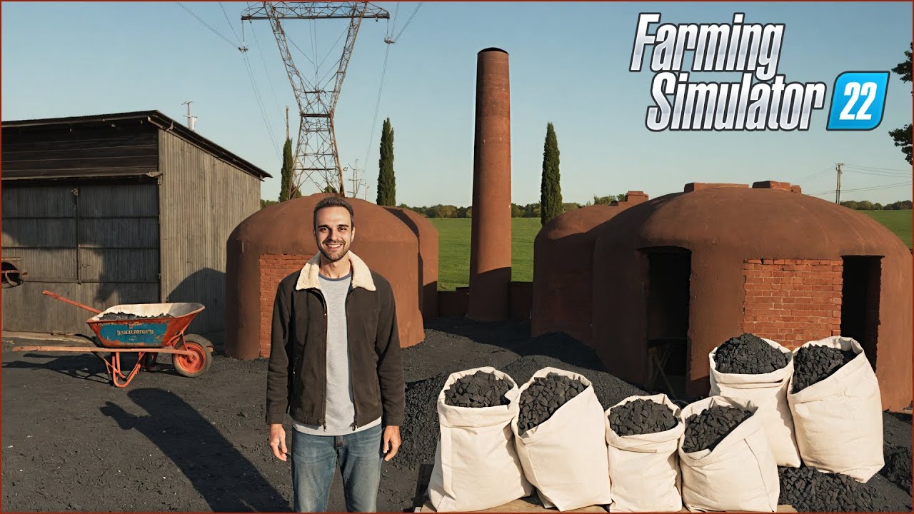 MOD PRODUZIONE CARBONE - #34 LAND OF ITALY FS22 ITA 2K 60FPS