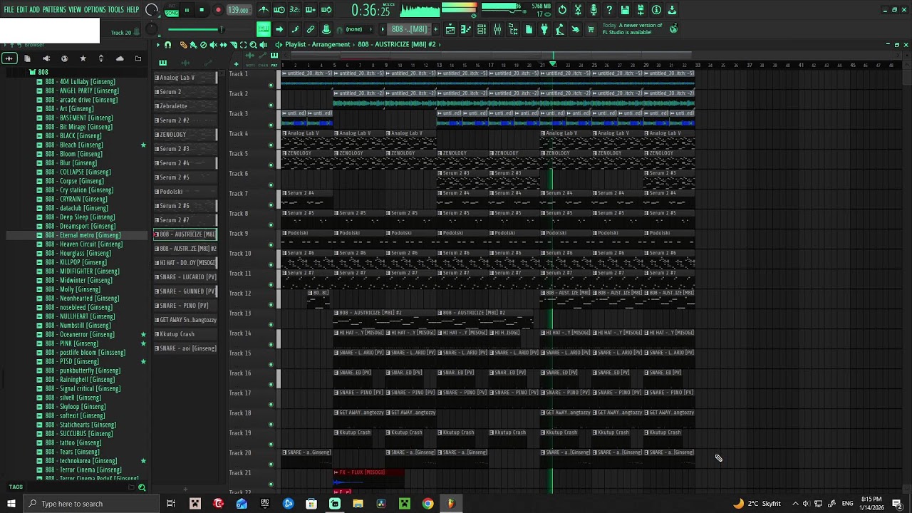 Making Heatful Type Beats in Fl Studio🧪🧪🧪🧪(🤒🤒)